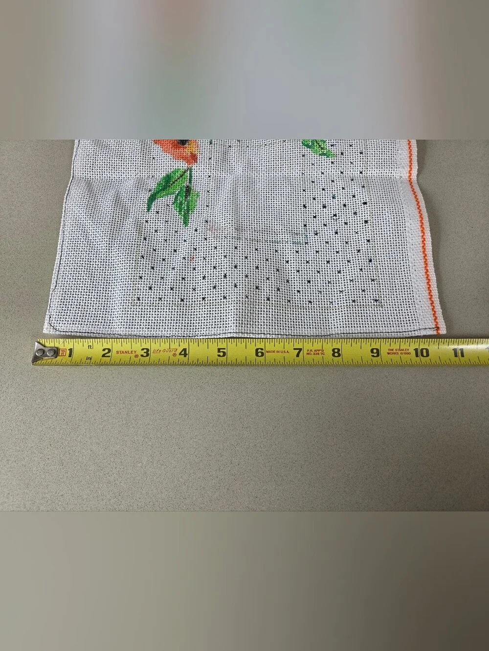 Needlepoint hand painted